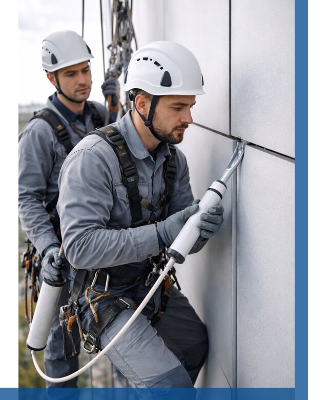 Герметизация швов вилатермом в Клине от 615 р. | ВЫСОТНИК-Кли