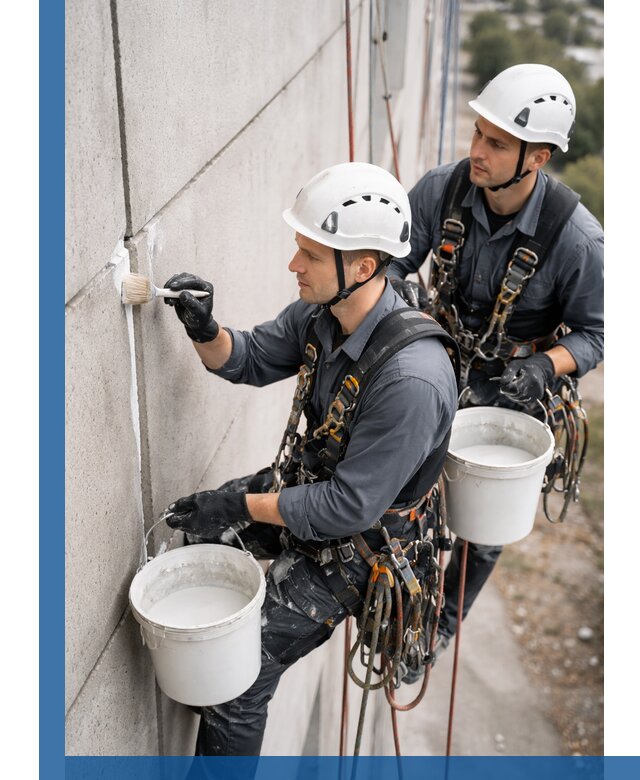 Противогрибковая обработка швов в Клине для фасадов и кровель