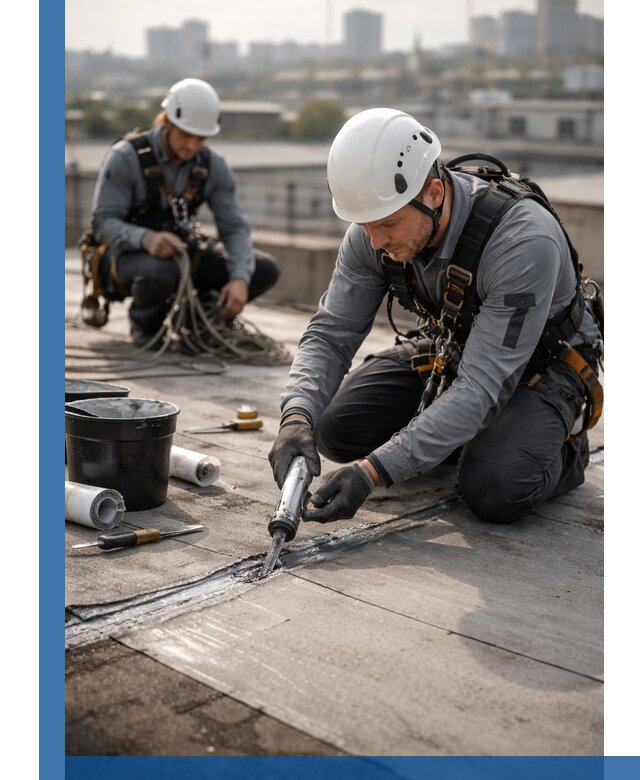 Аварийное и капитальное устранение протечек кровли в Клине