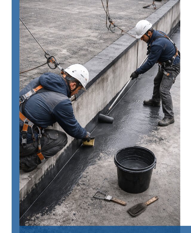 Гидроизоляция кровли жидкой резиной профессионально в Клине