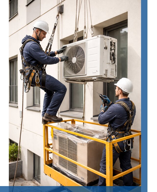 Демонтаж внешнего блока кондиционера в Клине от 3586 р. | ВЫСОТНИК-Кли