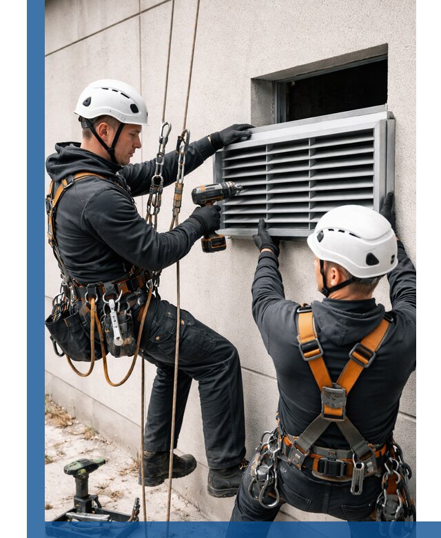 Монтаж вентиляционных решеток в Клине профессиональный сервис