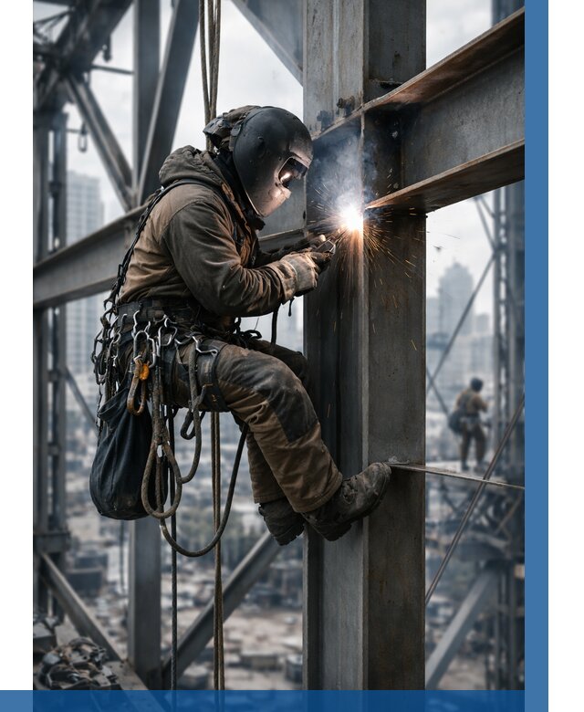 Высотные сварочные работы в Клине от 3586 р. | ВЫСОТНИК-Кли