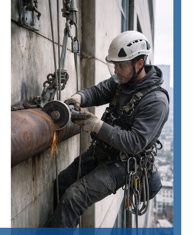 Резка металла на высоте в Клине по цене от 4610 р. | ВЫСОТНИК-Кли