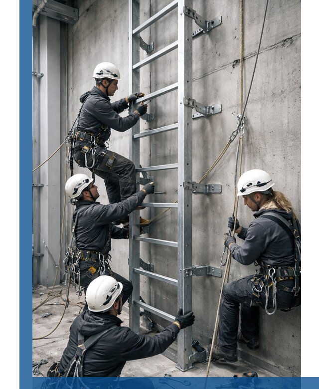 Монтаж металлических лестниц в Клине под ключ со гарантией