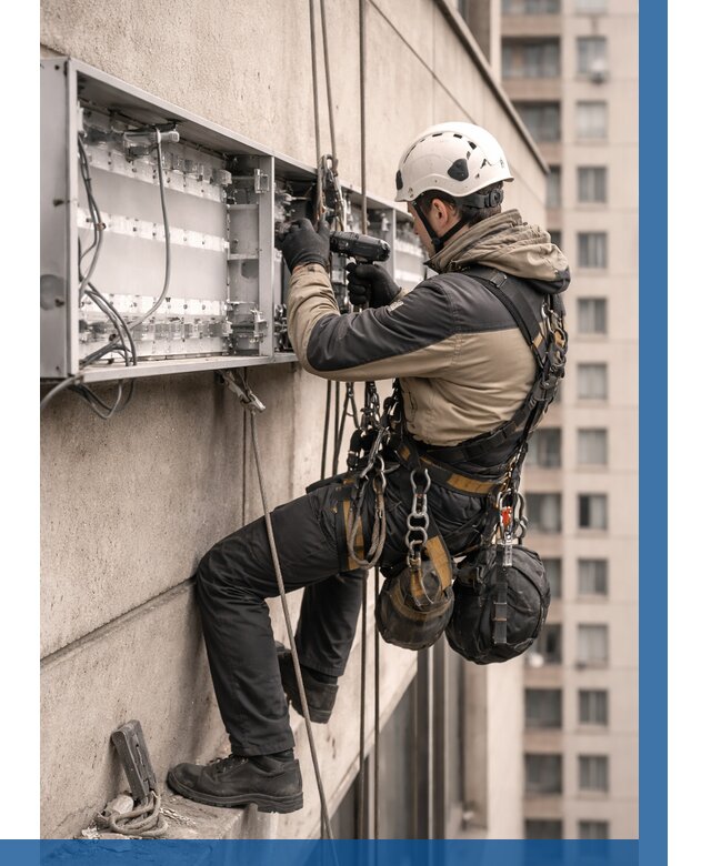 Ремонт вывески на высоте в Клине от 4610 р. | ВЫСОТНИК-Кли