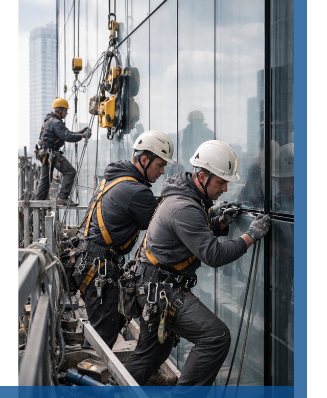 Структурное остекление фасадов в Клине от 9733 р. | ВЫСОТНИК-Кли