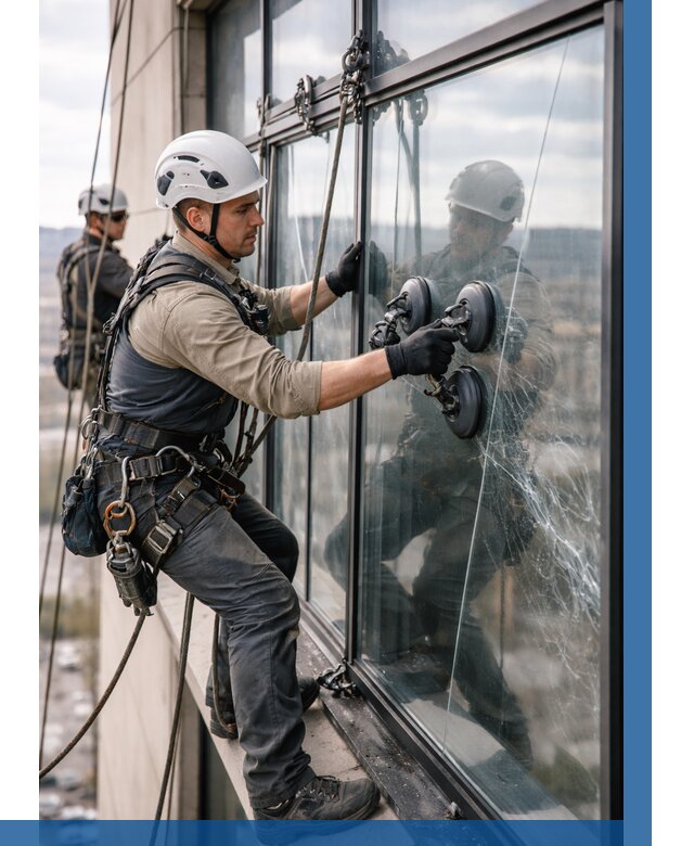 Замена стекла в витраже в Клине под ключ от 8708 р. | ВЫСОТНИК-Кли