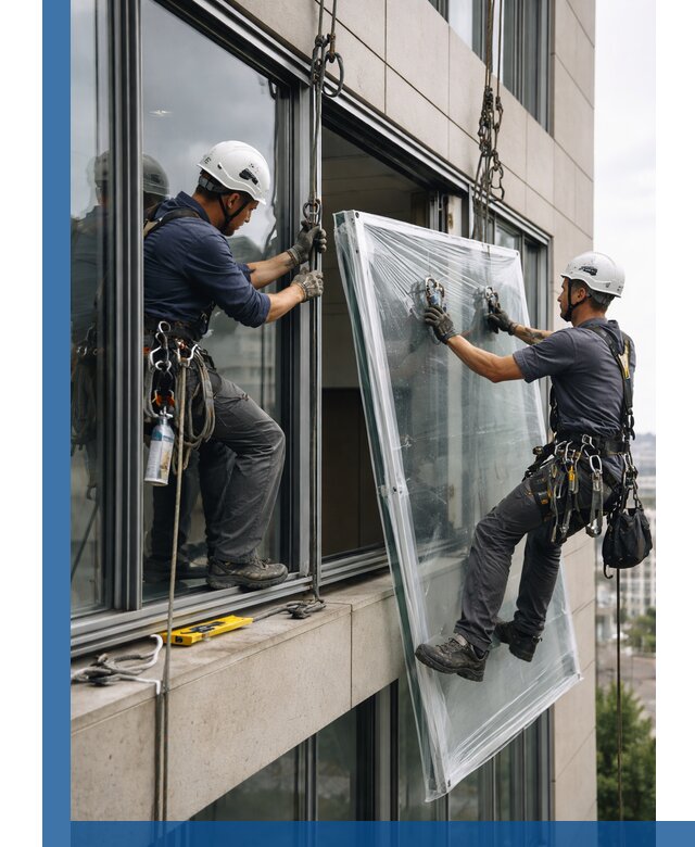 Профессиональная замена стекла в витраже в Клине с гарантией