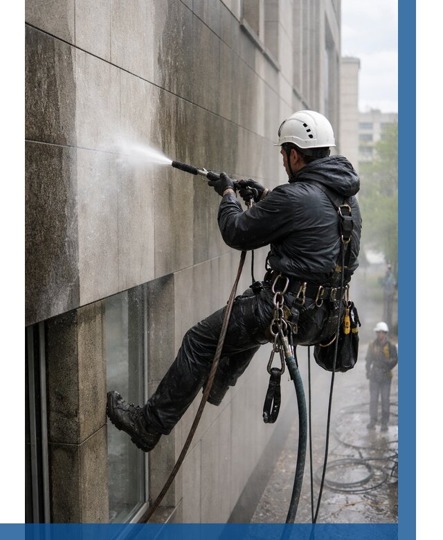 Гидроструйная очистка поверхностей в Клине от 871 р. | ВЫСОТНИК-Кли