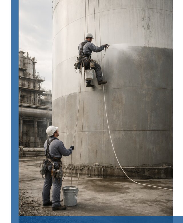 Покраска стальных резервуаров и емкостей в Клине профессионально