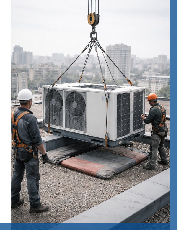 Подъем груза на крышу в Клине от 5123 р. | ВЫСОТНИК-Кли заказать