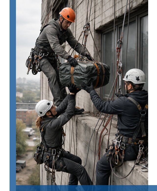 Перемещение грузов вручную в Клине профессионально и безопасно