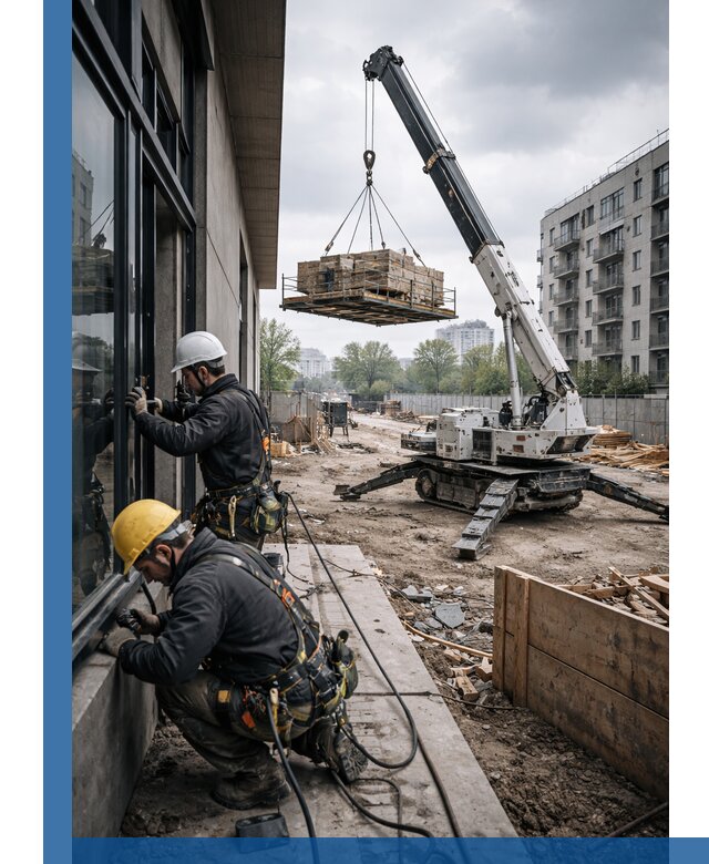 Аренда крана Пионер в Клине для строительных работ