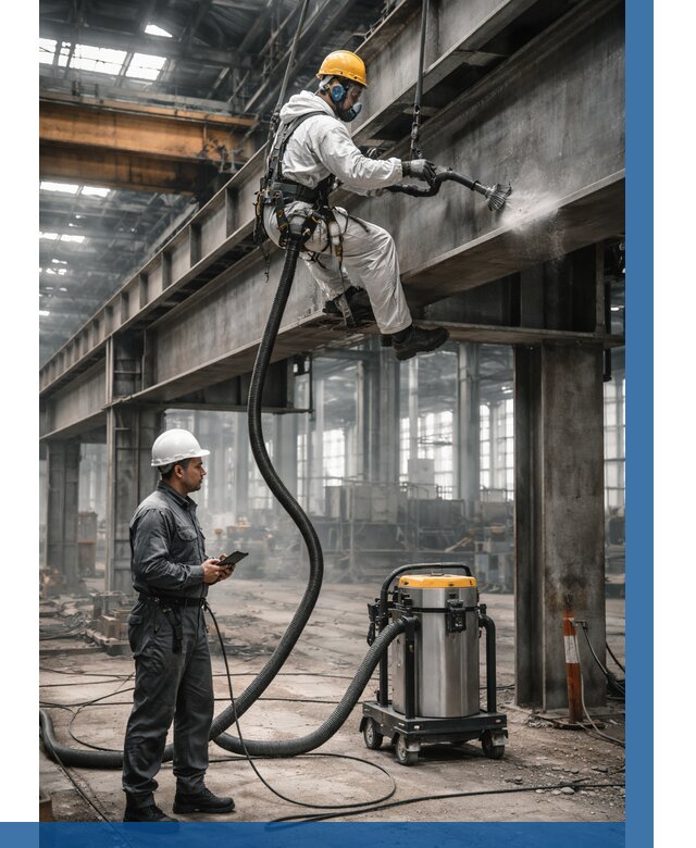 Обеспыливание конструкций в цехе в Клине от 4303 р. | ВЫСОТНИК-Кли