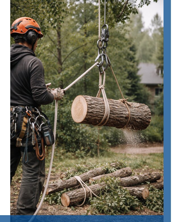 Валка деревьев частями в Клине от 7684 р. | ВЫСОТНИК-Кли