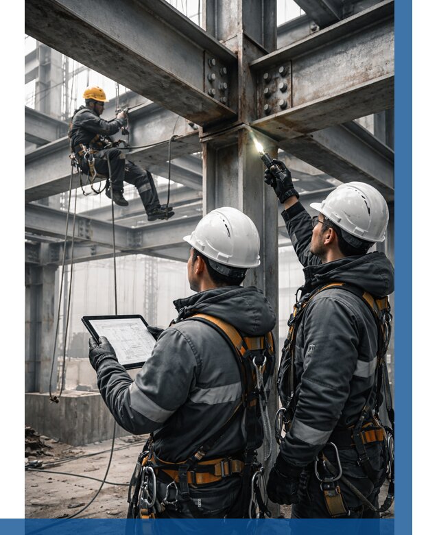 Обследование металлоконструкций в Клине от 5635 р. | ВЫСОТНИК-Кли